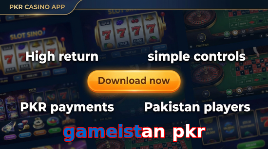 Main screen of Gameistan Pkr gamedownload page for PK players