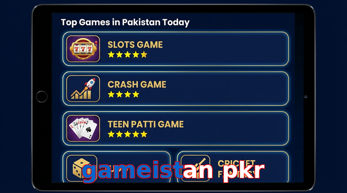Payment and PKR controls in Gameistan Pkr